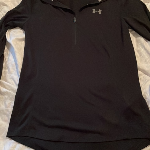 Under Armour threadborne black 1/4 zip NWT - Picture 4 of 12